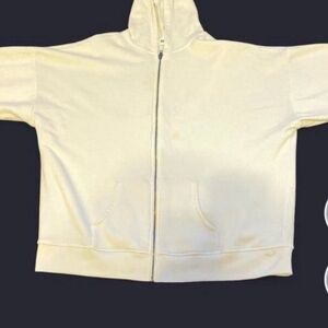 BKE Women's Soft Cream Zip-Up Sweater